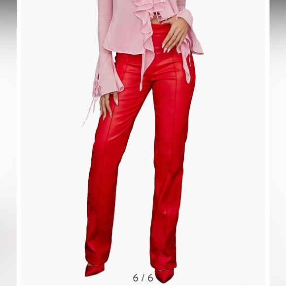 House of CB Pants & Jumpsuits House Of Cb Leather Pants Poshmark